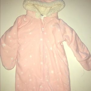 Baby vest and warmed onesie